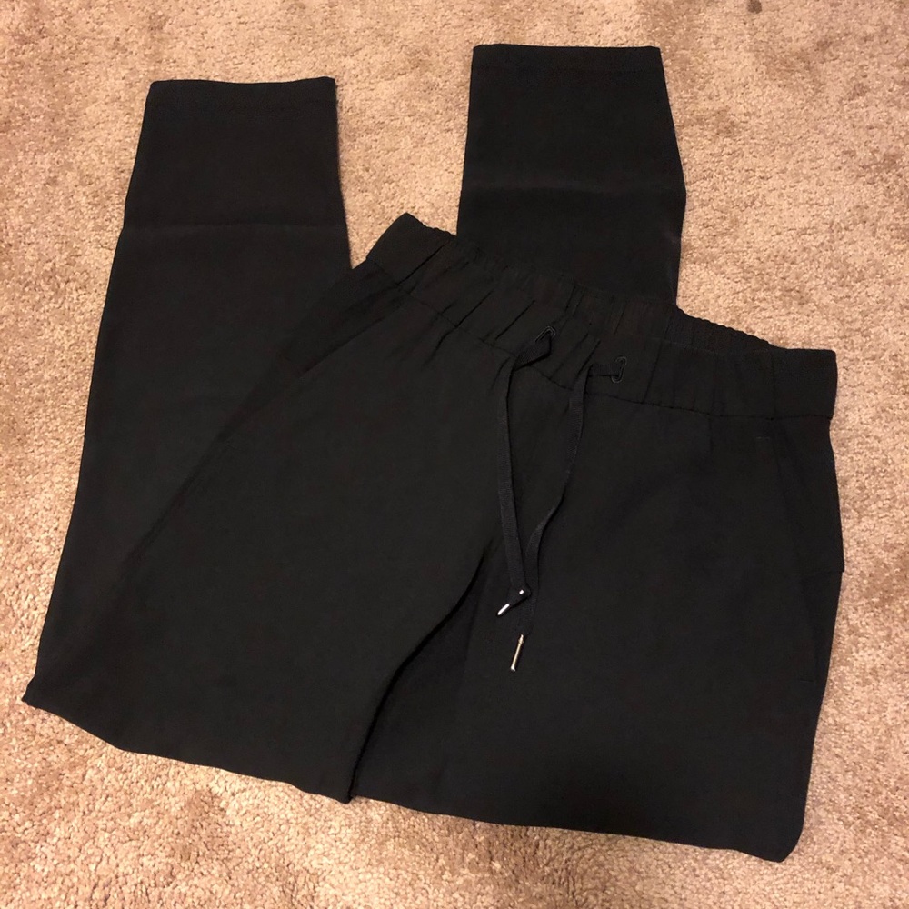 lululemon athletica Black Drawstring Jogger Pants
